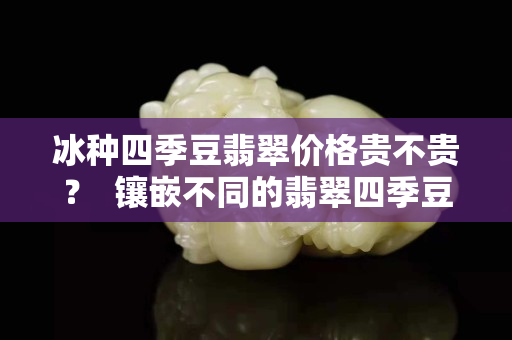 冰种四季豆翡翠价格贵不贵？  镶嵌不同的翡翠四季豆有不同的美！