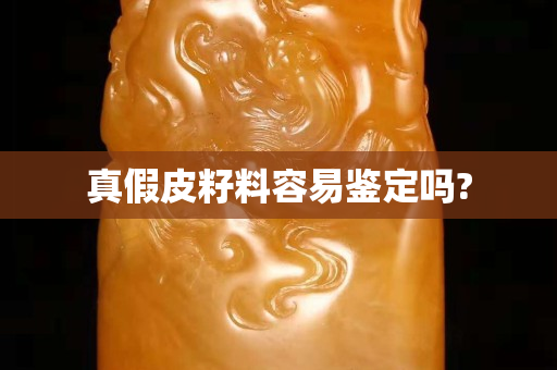 真假皮籽料容易鉴定吗?