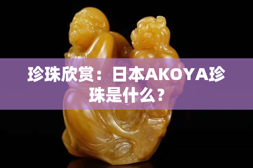 珍珠欣赏：日本AKOYA珍珠是什么？