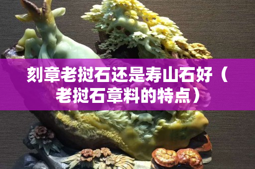 刻章老挝石还是寿山石好（老挝石章料的特点）