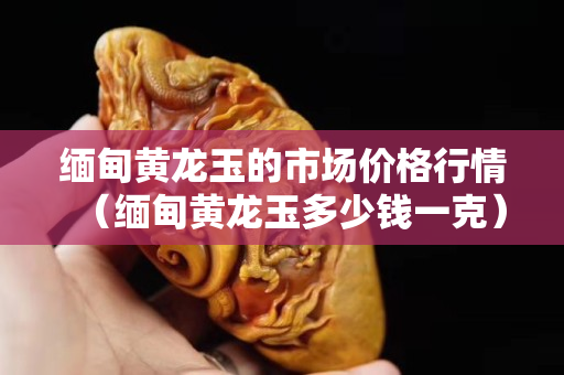 缅甸黄龙玉的市场价格行情（缅甸黄龙玉多少钱一克）