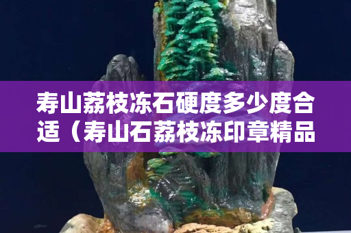 寿山荔枝冻石硬度多少度合适（寿山石荔枝冻印章精品价格）