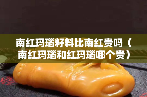 南红玛瑙籽料比南红贵吗（南红玛瑙和红玛瑙哪个贵）