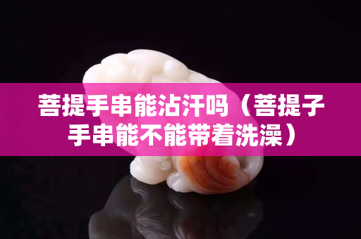 菩提手串能沾汗吗（菩提子手串能不能带着洗澡）