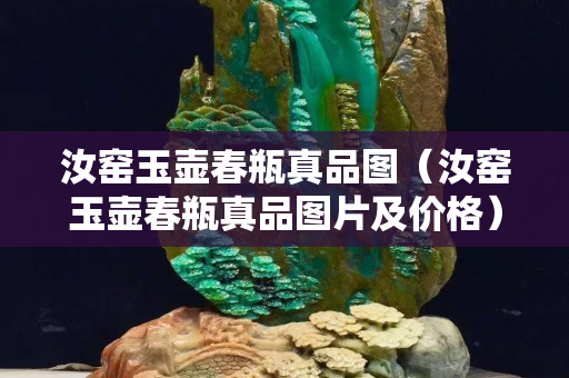 汝窑玉壶春瓶真品图（汝窑玉壶春瓶真品图片及价格）