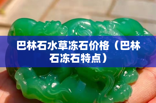 巴林石水草冻石价格（巴林石冻石特点）