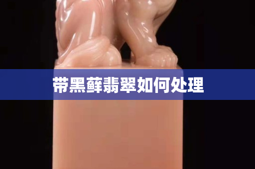 带黑藓翡翠如何处理