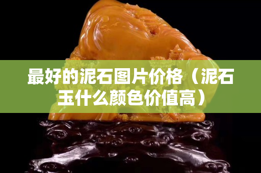 最好的泥石图片价格（泥石玉什么颜色价值高）