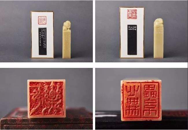 林福照 林如奎 张爱廷大师作品 国石青田石雕印章巡回展