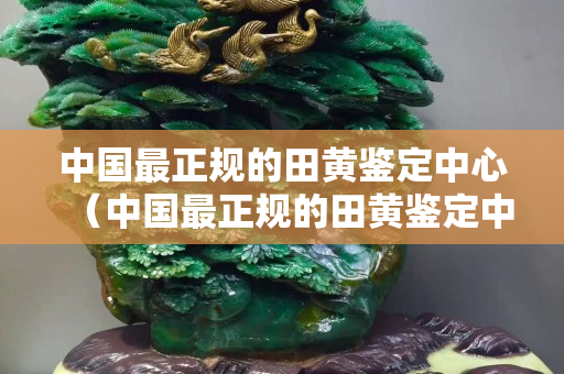 中国最正规的田黄鉴定中心（中国最正规的田黄鉴定中心）