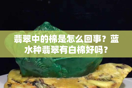 翡翠中的棉是怎么回事？蓝水种翡翠有白棉好吗？