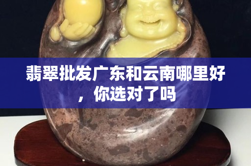 翡翠批发广东和云南哪里好，你选对了吗