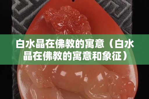 白水晶在佛教的寓意（白水晶在佛教的寓意和象征）