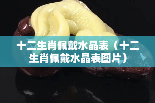 十二生肖佩戴水晶表（十二生肖佩戴水晶表图片）