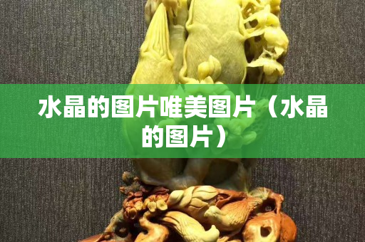 水晶的图片唯美图片（水晶的图片）