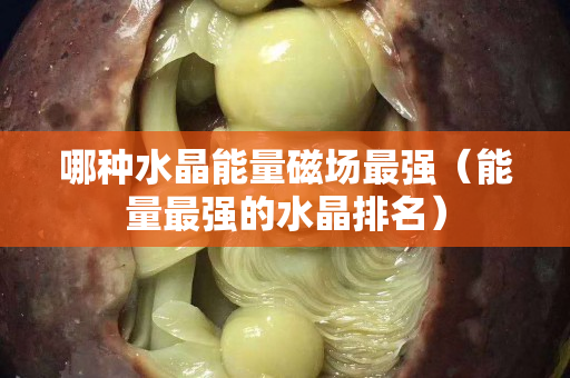 哪种水晶能量磁场最强（能量最强的水晶排名）