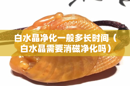 白水晶净化一般多长时间（白水晶需要消磁净化吗）