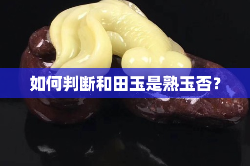 如何判断和田玉是熟玉否？
