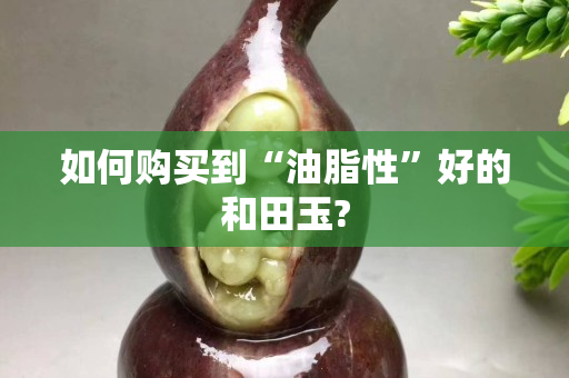 如何购买到“油脂性”好的和田玉?