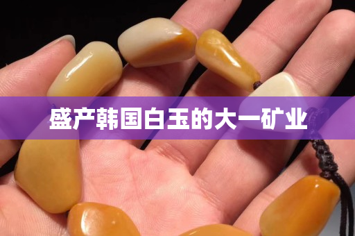 盛产韩国白玉的大一矿业