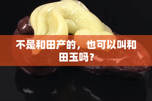 不是和田产的，也可以叫和田玉吗？