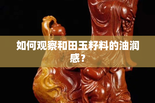 如何观察和田玉籽料的油润感？