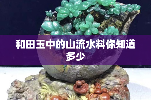 和田玉中的山流水料你知道多少