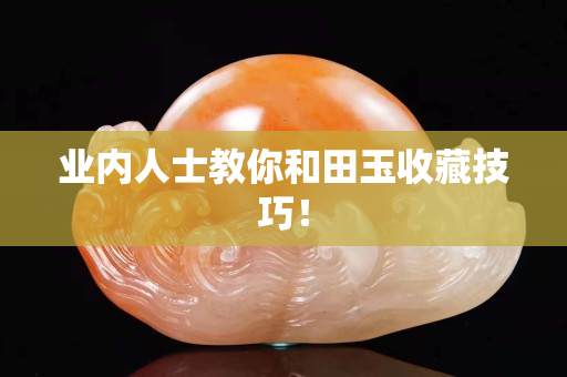 业内人士教你和田玉收藏技巧！