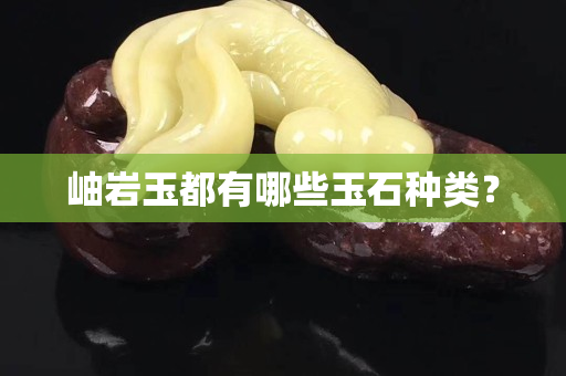 岫岩玉都有哪些玉石种类？