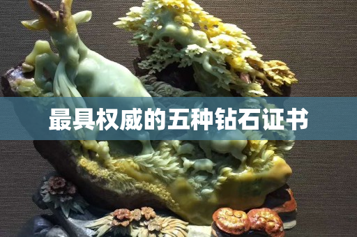 最具权威的五种钻石证书