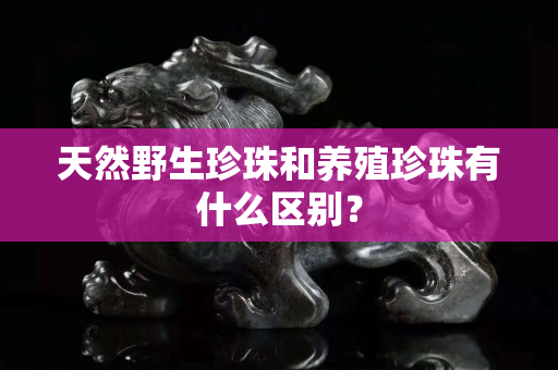 天然野生珍珠和养殖珍珠有什么区别？