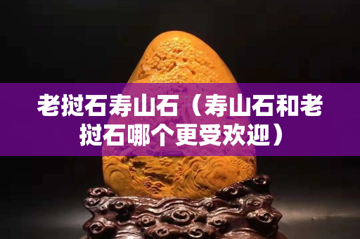 老挝石寿山石（寿山石和老挝石哪个更受欢迎）