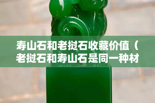 寿山石和老挝石收藏价值（老挝石和寿山石是同一种材质吗）