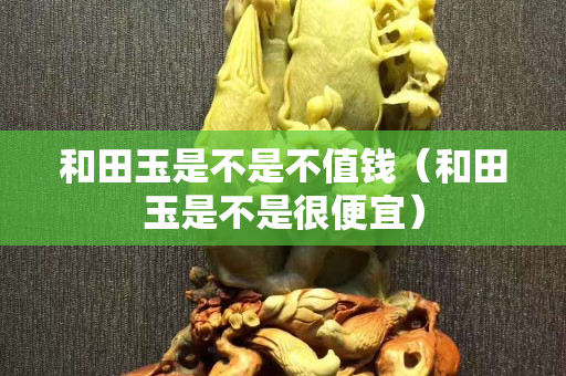 和田玉是不是不值钱（和田玉是不是很便宜）