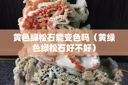 黄色绿松石能变色吗（黄绿色绿松石好不好）