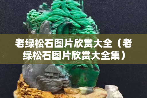 老绿松石图片欣赏大全（老绿松石图片欣赏大全集）