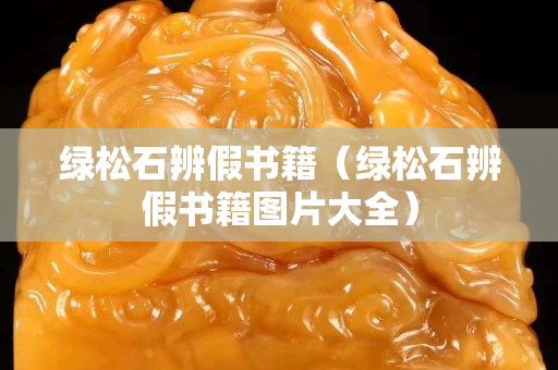 绿松石辨假书籍（绿松石辨假书籍图片大全）