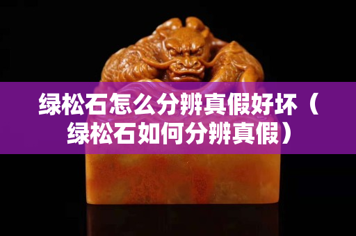绿松石怎么分辨真假好坏（绿松石如何分辨真假）