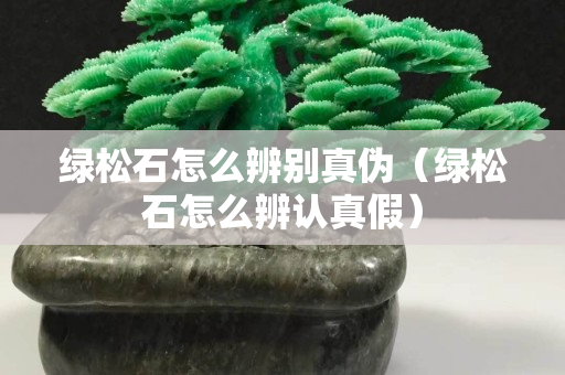 绿松石怎么辨别真伪（绿松石怎么辨认真假）