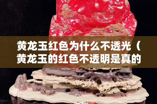 黄龙玉红色为什么不透光（黄龙玉的红色不透明是真的吗）