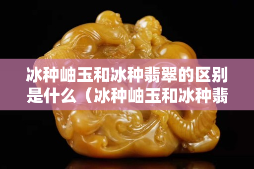 冰种岫玉和冰种翡翠的区别是什么（冰种岫玉和冰种翡翠的区别是什么意思）
