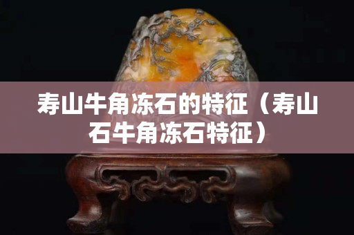 寿山牛角冻石的特征（寿山石牛角冻石特征）