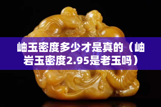 岫玉密度多少才是真的（岫岩玉密度2.95是老玉吗）