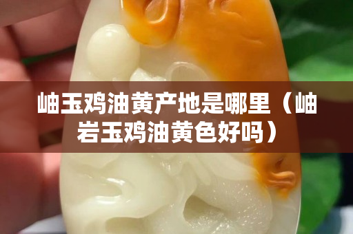 岫玉鸡油黄产地是哪里（岫岩玉鸡油黄色好吗）