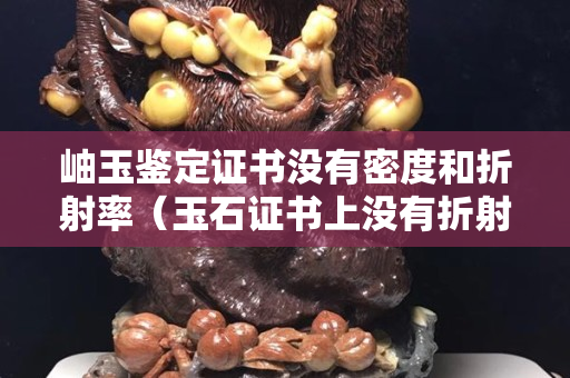 岫玉鉴定证书没有密度和折射率（玉石证书上没有折射率和密度）