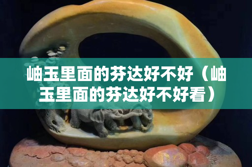 岫玉里面的芬达好不好（岫玉里面的芬达好不好看）