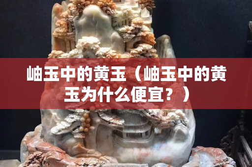 岫玉中的黄玉（岫玉中的黄玉为什么便宜？）