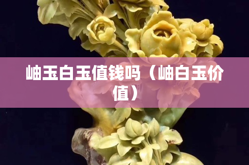 岫玉白玉值钱吗（岫白玉价值）