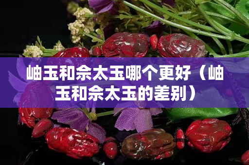 岫玉和佘太玉哪个更好（岫玉和佘太玉的差别）