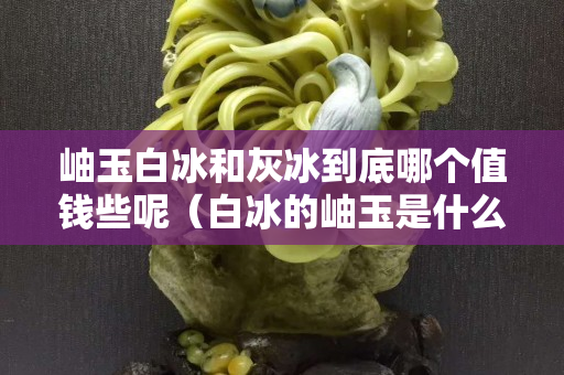 岫玉白冰和灰冰到底哪个值钱些呢（白冰的岫玉是什么料）